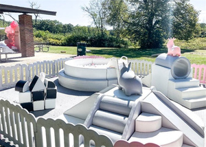Aire de jeux pour enfants, centre de jeux intérieur doux, équipement de fête, aire de jeux pour tout-petits, parc à balles pour bébé - Product Image 2