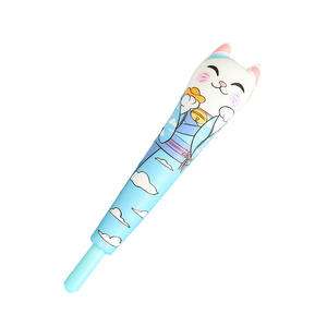 Soododo <span class=keywords><strong>Net</strong></span>赤かわいい中立猫フォーチュンストレス解消ペン超かわいいボールペン学生用ソフトメーカー製品 - Product Image 4