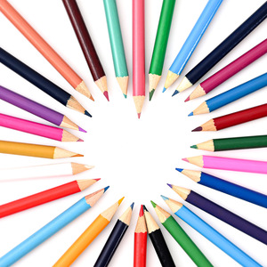 Ensemble de 12 crayons de couleur non solubles à thème de dessins animés, spécialement conçus pour la peinture artistique des élèves du primaire - Product Image 2