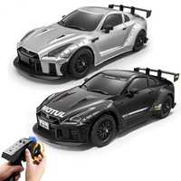 HOSHI MN-268 Coche RC de Derrape a Escala 1:16 Diseño GTR R35 con Giroscopio, Control de Doble Velocidad, Luces LED, Neumáticos de Derrape, Listo para Usar, Juguetes RC