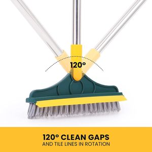 Brosse de nettoyage 2-en-1 magique pour sols en plastique, coins, interstices et <span class=keywords><strong>vitres</strong></span> - Product Image 3