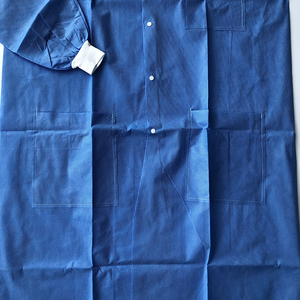 Manteaux médicaux jetables de Blouse pour médecins, vêtement de laboratoire, Blouse, uniforme de clinique médicale, logo gratuit - Product Image 3