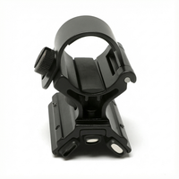 Support de montage magnétique tactique de 1 pouce à dégagement rapide pour lampe torche avec barre magnétique réglable