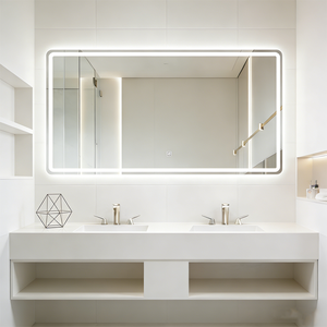 Venta <span class=keywords><strong>de</strong></span> Muebles <span class=keywords><strong>de</strong></span> Fábrica, Accesorios <span class=keywords><strong>de</strong></span> Baño para Hoteles, <span class=keywords><strong>Espejo</strong></span> <span class=keywords><strong>de</strong></span> Maquillaje Inteligente LED con Función Antivaho - Product Image 1