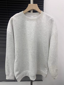 Sudaderas Personalizadas con Cuello Redondo, Forro Tejido para Invierno, Sudaderas con Capucha para Hombre, Diseño Sólido, Poliéster/Algodón 350g, Unisex - Product Image 5