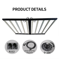 Lampu Pertumbuhan Tanaman 4x6 1000 Watt Spektrum Penuh Led Grow-light 1000W Dikirim Dari AS atau Cina