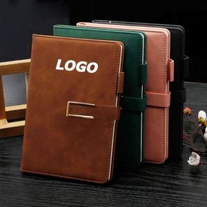 A5 Business Notebook with Magnetic Closure, Thick Lined <b>Journal</b> for Office Meeting Notes, Custom Logo Promotional Corporate Gift - Product Image 1