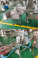 Équipement de lavage, scellage et capsulage entièrement automatique multi-têtes pour bouteilles de café, machine de comptage et de remplissage granulaire pour bonbons et céréales