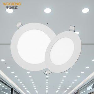 Plafonnier encastré ultra-plat 8,3*1,7cm AC220-240V Rond 3W 65LM/W avec <span class=keywords><strong>plaque</strong></span> de guidage de lumière PS PF0.5, OEM accepté pour le marché européen CE/ERP - Product Image 1