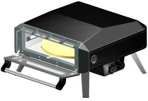 <span class=keywords><strong>Forno</strong></span> <span class=keywords><strong>a</strong></span> <span class=keywords><strong>Gas</strong></span> <span class=keywords><strong>per</strong></span> <span class=keywords><strong>Pizza</strong></span> Girevole Manuale da 16 Pollici di Nuovo Design <span class=keywords><strong>per</strong></span> Uso Domestico e Campeggio con Certificazione CE - Product Image 2