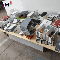 Nuevo Diseño de Casa Contenedor Expandible Moderna para Uso como Apartamento con Diseño Plegable de Panel Sándwich