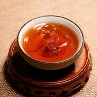 Thé Pu-erh Fermenté Premium en Galet du Yunnan Menghai Qizi, Matière Première Pure, Saveur Vieillie, Thé Minceur, Détoxifiant, Bien-être et Santé