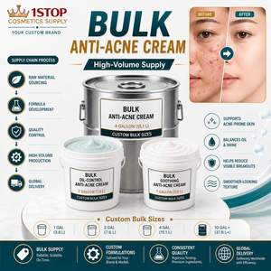 Crème Correctrice Anti-Taches et Éclaircissante pour le Visage, Anti-Mélasma et Anti-Pigmentation, Semi-Finie, en Gros (Kg) - Product Image 2