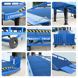 휴대용 이동식 트럭 적재 램프 야드 트럭 램프 유압 컨테이너 도크 램프 - Product Image 5