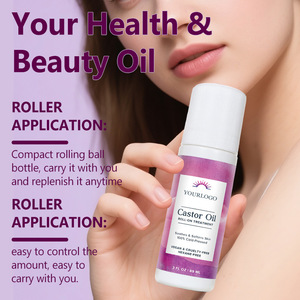 Tk Best Verkopende Explosies Ricinusolie Body Roll-On Ball Organische Pure Etherische Olie Verstrakking Huid Hydraterende - Product Image 3