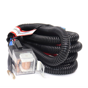 Faisceau de câbles de relais de klaxon de voiture 12V en plastique pour mise à niveau et rénovation - Product Image 1