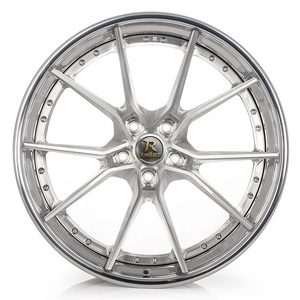 Roues de course concaves forgées en deux pièces 5X112/5X120 pour BMW M3 M4 M5, <span class=keywords><strong>Mercedes</strong></span>, Audi <span class=keywords><strong>RS</strong></span>, multi-tailles: 17/18/19/20/21 pouces - Product Image 4