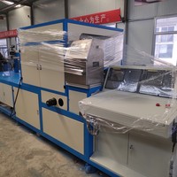 Mesin CNC Multi Head Milling dan Drilling dengan PLC dan Motor untuk Profil Aluminium dan Pipa Besi Persegi 6000mm Model HJD-SZ20