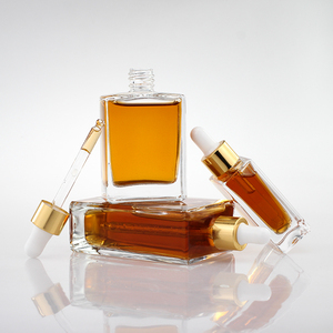 Rỗng Rõ Ràng Màu 30Ml 50Ml 100Ml Dày Sang Trọng Thủy Tinh Tinh Dầu Huyết Thanh Dropper Chai Nhãn Hiệu Riêng Glass Beard Chai Dầu - Product Image 3