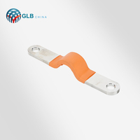 Barre omnibus en cuivre souple isolée, barre omnibus en cuivre laminé, connexion souple, barre omnibus en aluminium pliable
