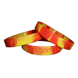 Pulsera de Silicona Promocional, Joyería Tejida y Trenzada Negra, Brazalete Personalizado con Impresión, Pulseras de Silicona en Blanco - Product Image 1