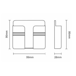 Gancio per caricabatterie da parete supporto per telefono cellulare supporto universale per supporto per cellulare ganci per staffa Dock di ricarica - Product Image 4
