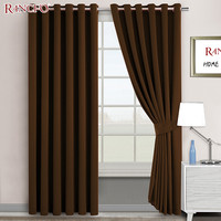 Rideaux occultants rideaux de fenêtres bon marché rideaux occultants en tissu pour chambre aimante