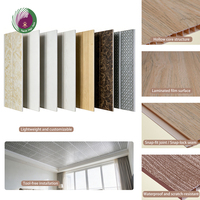 Panel de Techo de PVC para Edificios de Oficinas, Lámina de Techo de Plástico Resistente al Fuego e Impermeable para Decoración de Vestíbulos y Pasillos de Empresas