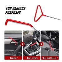Kit d'ouverture d'urgence universel pour portières de voiture (8 pièces/sac) – Outil de déverrouillage en cas de perte de clé, pompe à air, accessoires de style automobile