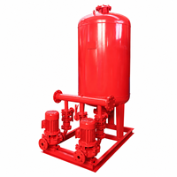Groupes de pompes de surpression et de stabilisation pour incendie, équipement complet pour les systèmes d'alimentation en eau des hydrants et des sprinklers incendie des bâtiments