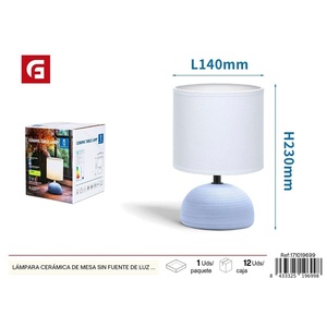 Lampada da tavolo in ceramica E14 140*230mm-illuminazione decorativa