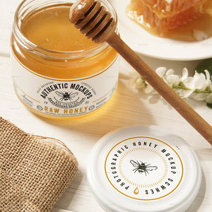 Étiquettes personnalisées en vinyle imperméable à forte adhérence pour pots de condiments, confitures, sauces, miel, aliments, rouleaux d'étiquettes pour emballages et conteneurs - Product Image 2