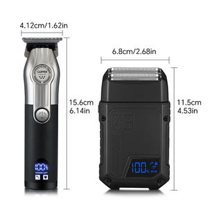 Modern Men's USB Rechargeable Professional Foil <strong>Hair</strong> Removal <strong>Skinhead</strong> Single Reciprocating Blade Compatible Popular Reciprocatin - Product Image 5