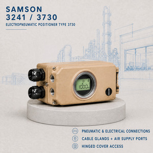 ผู้จัดจำหน่ายอุปกรณ์ควบคุมระบบลมแบบนิวแมติก รุ่น Industrial 3241 Globe Control 3730 - Product Image 2