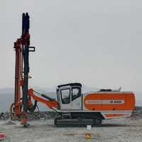 Foreuse de mine rotative de surface DTH intégrée et portable, à moteur diesel, pour l'exploitation minière