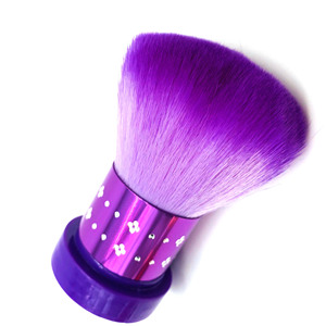 Custom logo Synthetic Hair Plastic handleCosmetics brush or dust nail brush