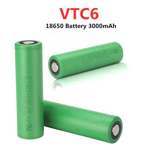 Authentique <span class=keywords><strong>Vtc6</strong></span> <span class=keywords><strong>18650</strong></span> Batterie 3000mAh 30A Batterie Rechargeable 3.7V <span class=keywords><strong>18650</strong></span> Li-ion Batterie VTC4 VTC5 <span class=keywords><strong>VTC6</strong></span> pour <span class=keywords><strong>sony</strong></span> Original - Product Image 5