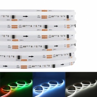 Tira de Luces LED COB Flexible, Direccionable, 12V 24V RGBWIC, 768 LED/M 784 LED/M, WS2814, 10mm, Personalizable, Impermeable IP65 IP67 IP68