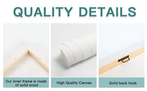 קיר מעורר השראה הצלחה אמנות פוסטר מוטיבציה ציטוטים תפאורה קיר עבור משרד חדר שינה בד ציור קיר - Product Image 6