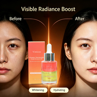 Sérum Visage Bio Alpha-Arbutine et Niacinamide Marque Blanche – Soin Éclaircissant, Raffermissant et Antioxydant – Produit Cosmétique de Beauté