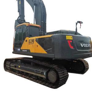 Excavadora de cadenas Volvo 290D de segunda mano, máquina de movimiento de tierras de 29 toneladas, toda original a la venta, excavadora VOLVO 290D usada - Product Image 1