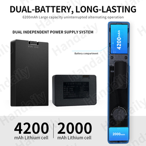 Khóa cửa thông minh Tuya HANDAILY tích hợp 2 camera, hỗ trợ giọng nói tiếng Nga, nhận diện khuôn mặt 3D, mở khóa bằng thẻ, vân tay, lòng bàn tay cho cửa chính - Product Image 5