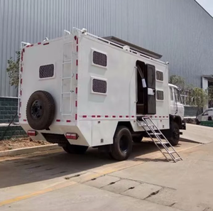 Stock Ministerio Defensa desierto <span class=keywords><strong>4x4</strong></span> 6x6 AWD camiones todoterreno móvil Camping coche cocina camión expendedora vehículo todoterreno coche turístico - Product Image 5