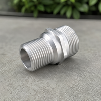 Fabricante de Accesorios de Aluminio Roscados Personalizados OEM, Mecanizado CNC para Equipos Industriales Neumáticos y Piezas de Conexión de Tuberías