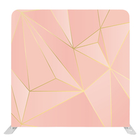 Mur d'images personnalisé en tissu tendu pour stand photo, idéal pour salons professionnels et événements