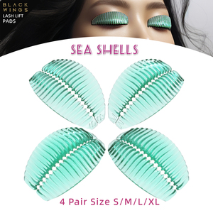 Coquilles Coussinets de levage de cils Tiges de levage de cils Boucliers <span class=keywords><strong>Silicone</strong></span> super doux auto-adhésif - Product Image 2