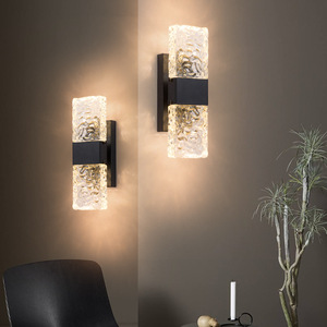 Hiện đại sang trọng Tường Đèn thiết kế mô hình nước Mô hình phòng ngủ đầu giường kiếng-ấm áp phòng khách-Nền Pha Lê Tường Đèn - Product Image 4