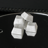 Capuchons de touches en céramique MHT, transparents et blancs, pour clavier à commutateurs Cherry MX