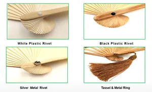 Fábrica al por mayor mango de bambú <span class=keywords><strong>barato</strong></span> 21CM 8 pulgadas seda blanca impresión <span class=keywords><strong>novia</strong></span> boda fiesta tela de bambú ventilador de mano - Product Image 6