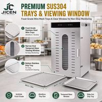 Machine de séchage de fruits, légumes, viande et poisson entièrement automatique multifonctionnelle de qualité supérieure à vendre